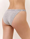 JS Minimi Трусы 297205 M2S281 tanga grigio chiaro melange