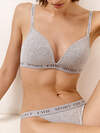 JS Minimi Трусы 297205 M2S281 tanga grigio chiaro melange