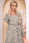 LT Collection Платье 297276 П5778 оливковый