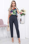 LT Collection Костюм 297288 К5813 синий, блуза - бежевый