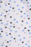 CROCKID Пижама 298499 К 1564 голубые звездочки на белом