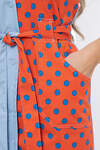 LT Collection Сарафан 298792 П5900 голубой, оранжевый