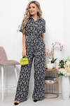 LT Collection Комбинезон 298803 К5846 чёрный, белый