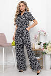 LT Collection Комбинезон 298803 К5846 чёрный, белый