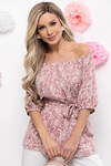 LT Collection Блуза 299505 Б5916 пыльно-розовый