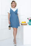 Bellovera Платье 300738 56П5276 голубой