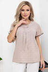 LT Collection Блуза 300898 Б5754 бежевый