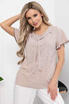 LT Collection Блуза 300898 Б5754 бежевый