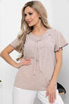 LT Collection Блуза 300898 Б5754 бежевый