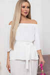LT Collection Блуза 301515 Б5948 белый