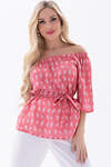 LT Collection Блуза 301696 Б5946 коралловый