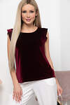 LT Collection Топ 301697 Б5929 бордовый