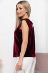 LT Collection Топ 301697 Б5929 бордовый
