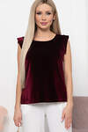 LT Collection Топ 301697 Б5929 бордовый