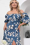 LT Collection Платье 301704 П5892 джинсовый