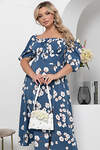 LT Collection Платье 301704 П5892 джинсовый