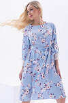 LT Collection Платье 302098 П6018 голубой