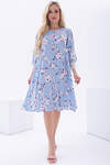LT Collection Платье 302098 П6018 голубой