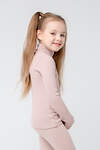 CROCKID Джемпер 303143 К 301477 кофейно-розовый