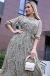 LT Collection Платье 303269 П6073 оливковый
