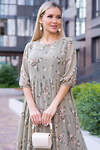 LT Collection Платье 303269 П6073 оливковый