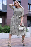 LT Collection Платье 303269 П6073 оливковый