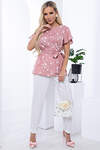 LT Collection Блуза 304908 Б6777 пыльно-розовый