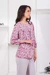 Braslava Блузка 305162 4281-4 тёмно-розовый цветы