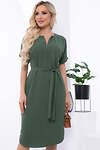 LT Collection Платье 306008 П7053 хаки