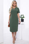 LT Collection Платье 306008 П7053 хаки