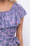 LT Collection Платье 306280 П7010 фиолетовый