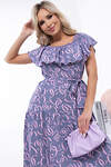 LT Collection Платье 306280 П7010 фиолетовый