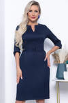LT Collection Платье 307702 П7089 темно- синий