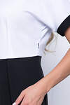 LT Collection Платье 310943 П7164 белый, чёрный