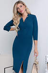 LT Collection Платье 310946 П7118 лазурно-синий