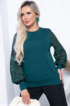 LT Collection Джемпер 310948 Б7129 изумрудный