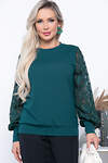 LT Collection Джемпер 310948 Б7129 изумрудный