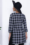 LT Collection Туника 310968 Б7213 серый, чёрный