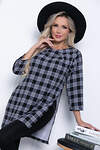 LT Collection Туника 310968 Б7213 серый, чёрный