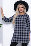 LT Collection Туника 310968 Б7213 серый, чёрный