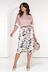 LT Collection Платье 318137 П2149 пудра (нежно-розовый)