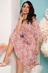 LT Collection Платье 318138 П3603 пудра, принт: бабочки