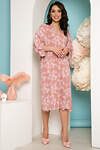 LT Collection Платье 318138 П3603 пудра, принт: бабочки