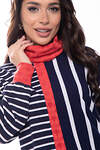LT Collection Джемпер 318155 Б7619 синий, красный, белый