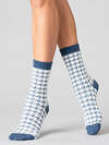 JS Giulia Носки 318464 WS3 WOOL 2301 blue melange