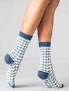 JS Giulia Носки 318464 WS3 WOOL 2301 blue melange