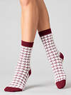 JS Giulia Носки 318465 WS3 WOOL 2301 bordo