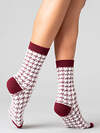 JS Giulia Носки 318465 WS3 WOOL 2301 bordo