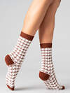 JS Giulia Носки 318466 WS3 WOOL 2301 brown