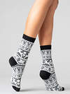 JS Giulia Носки 318473 WS3 WOOL 2302 nero